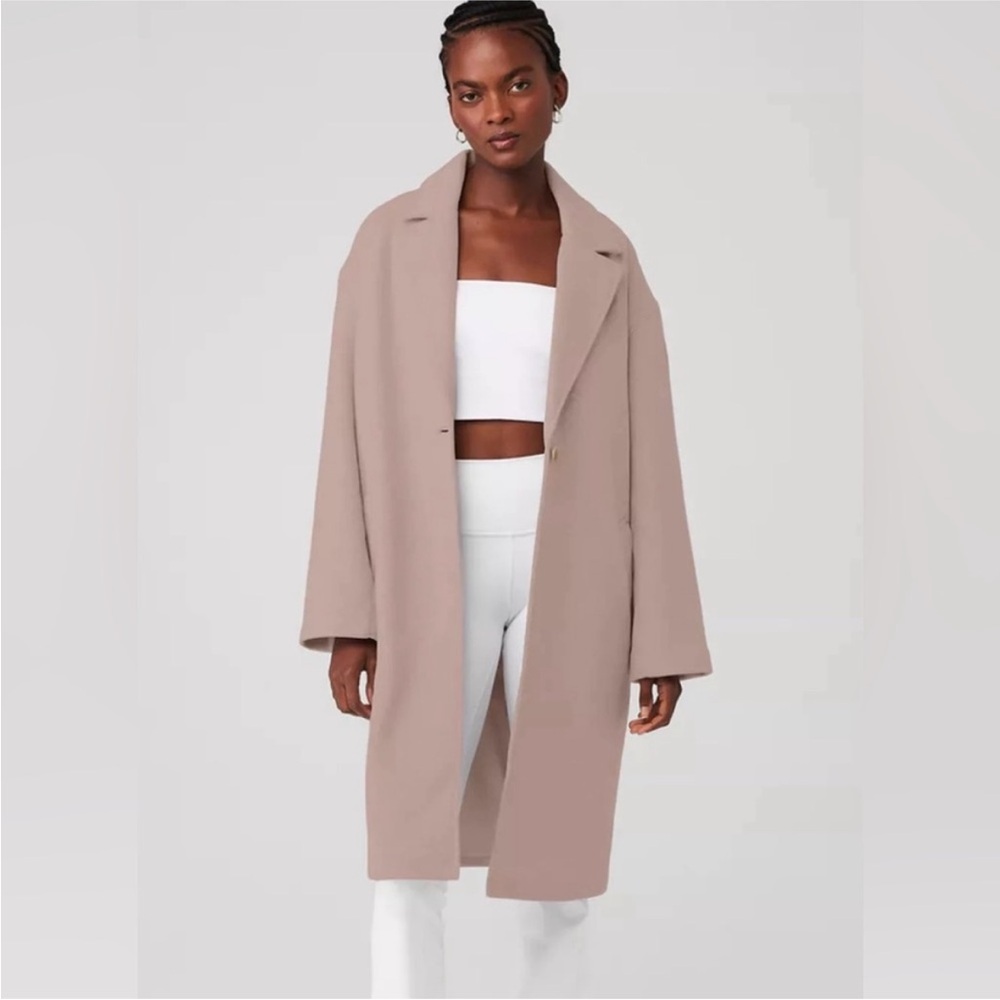 ALO Yoga Tan Trench Coat